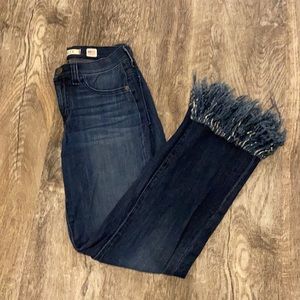 Sneak Peek fringe jeans